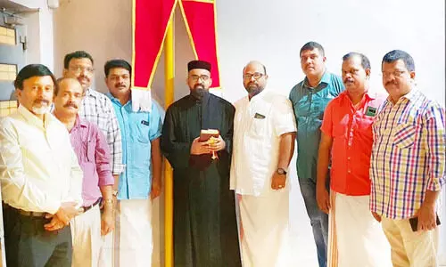 എട്ടുനോമ്പ് പെരുന്നാളിന് കൊടിയേറി