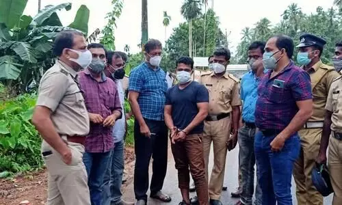 കരിപ്പൂർ സ്വർണ്ണക്കടത്ത് കവർച്ചാ കേസ് : തെളിവെടുപ്പ്  നടത്തി