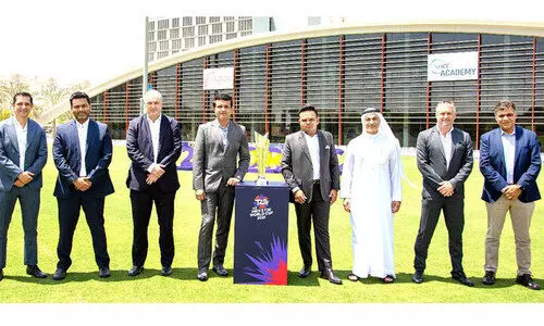 ട്വൻറി20 ലോകകപ്പ്​: ട്രോഫി ​പ്രകാശനം ചെയ്​തു