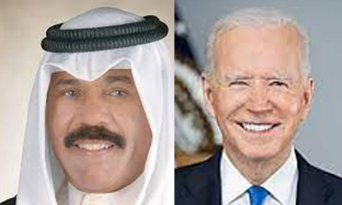 അമേരിക്കൻ പ്രസിഡൻറിനെ അമീർ കുവൈത്തിലേക്ക്​ ക്ഷണിച്ചു