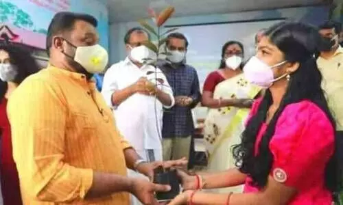 ജയലക്ഷ്മിയുടെ ഫലവൃക്ഷത്തൈ പ്രധാനമന്ത്രിയുടെ ഔദ്യോഗിക വസതിയില്‍ വ​ള​രും