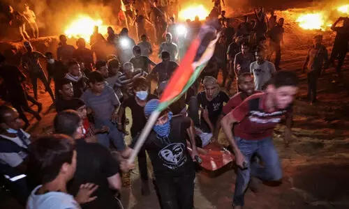 ഗസ്സയിൽ ഇസ്രായേൽ വെടിവെപ്പ്​: ഫലസ്​തീനി കൊല്ലപ്പെട്ടു, കുട്ടിയുടെ നില ഗുരുതരം