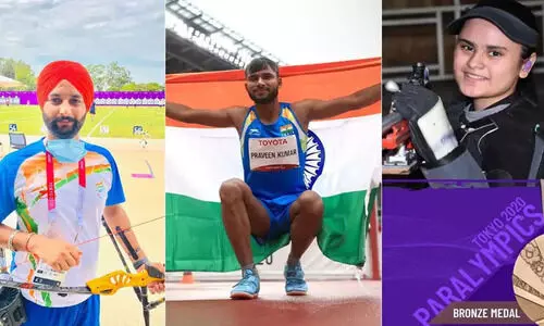 പാ​രാ​ലി​മ്പി​ക്​​സി​ൽ വീണ്ടും മെഡൽ മഴ; ഇന്ത്യക്ക്​ 13 മെഡൽ സ്വന്തമായി