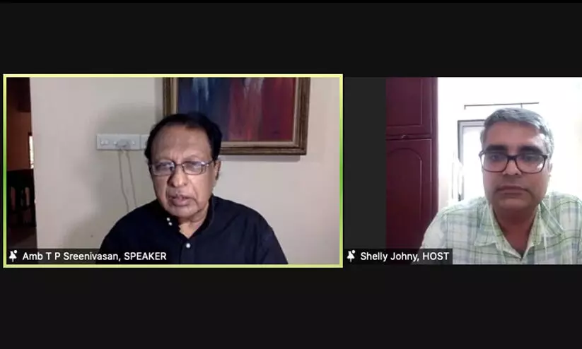 TP sreenivasan webinar