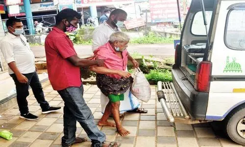 Volunteers send injured Tamil Nadu native home