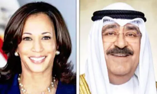 അ​മേ​രി​ക്ക​ൻ വൈ​സ്​ പ്ര​സി​ഡ​ൻ​റ്​ കു​വൈ​ത്ത്​ കി​രീ​ടാ​വ​കാ​ശി​യെ ഫോ​ണി​ൽ വി​ളി​ച്ചു