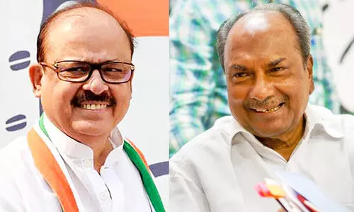Tariq Anwar and AK Antony