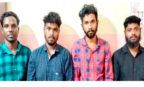 മ​ദ്യം പി​ടി​ച്ചു​വാ​ങ്ങി​യ​തി​നെ ചൊ​ല്ലി​ തർക്കം: യുവാവിനെ കുത്തിയ നാലുപേര്‍ അറസ്​റ്റില്‍