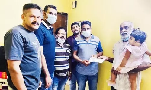 പീപ്പിൾസ് ഫോറം ബഹ്‌റൈൻ അനന്യയുടെ ചികിത്സക്ക്​ ധനസഹായം നൽകി