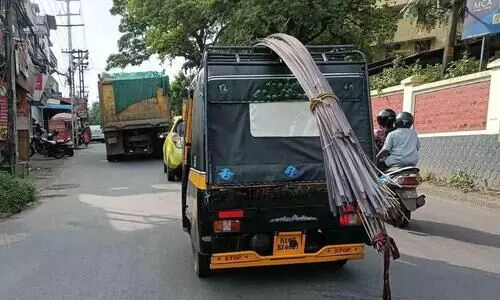 പാസഞ്ചർ ഓട്ടോറിക്ഷകളിലെ ചരക്ക് കയറ്റൽ അപകടങ്ങൾക്കിടയാക്കുന്നു