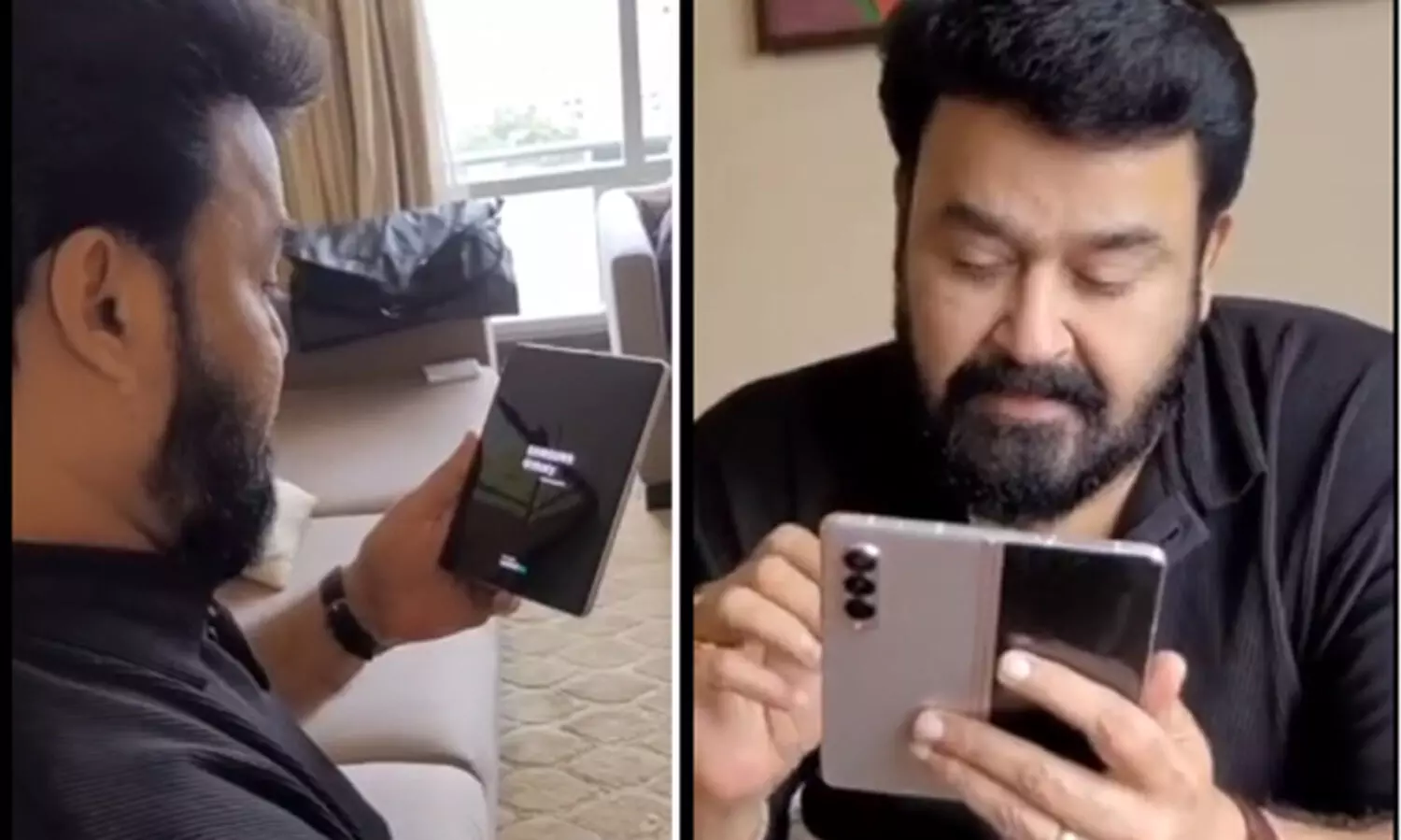 ഇന്ത്യാ ലോഞ്ചിന്​ മുമ്പേ സാംസങ് ഗ്യാലക്‌സി​ ഫോൾഡ്​ 3 സ്വന്തമാക്കി മോഹൻലാൽ