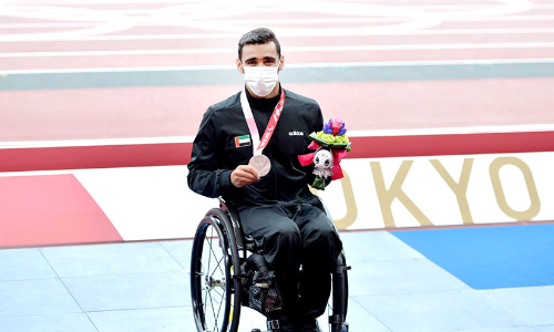 പാരാലിമ്പിക്​സിൽ മുഹമ്മദ്​ അൽ ഹമ്മാദിക്ക്​ വെള്ളി