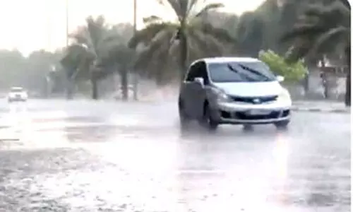 ക്ലൗഡ് സീഡിങ് വിജയകരം; അബൂദബി, അൽഐൻ മേഖലയിൽ മഴ