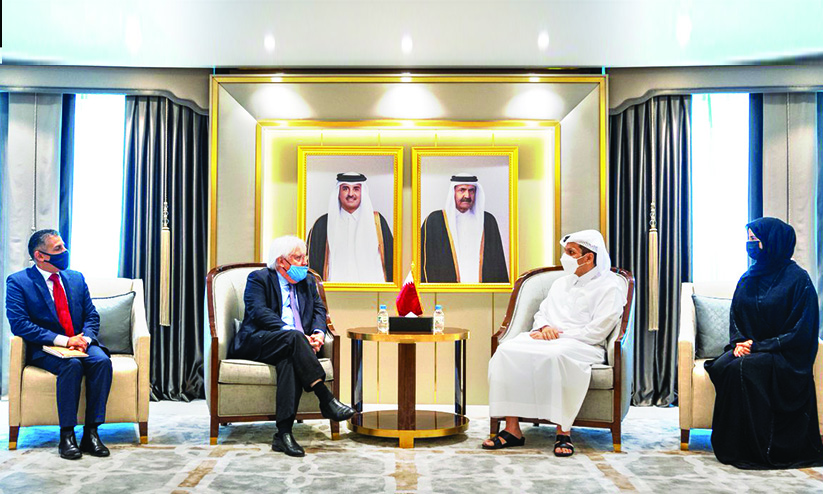 അഫ്​ഗാൻ: ഖത്തറി​െൻറ പിന്തുണ തേടി  യു.എൻ പ്രതിനിധി