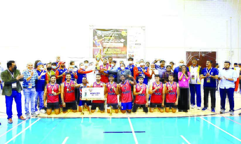 ഐ.എസ്​.സി വോളിബാൾ: ഖത്തർ തമിഴർ സംഘം ജേതാക്കൾ
