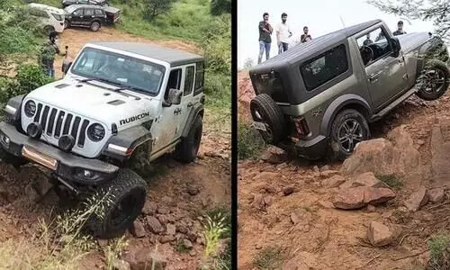 Watch Jeep Wrangler Rubicon, Mahindra Thar, V-Cross & other SUV