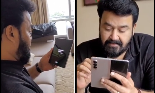 ഇന്ത്യാ ലോഞ്ചിന്​ മുമ്പേ സാംസങ് ഗ്യാലക്‌സി​ ഫോൾഡ്​ 3 സ്വന്തമാക്കി മോഹൻലാൽ