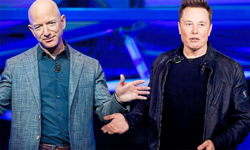 മസ്​കിനെ വിടാതെ ബെസോസ്​; സാറ്റലൈറ്റ്​ ഇൻ്റർനെറ്റ്​ മേഖല കീഴടക്കാൻ ആമസോണും