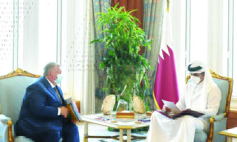 അമീറിന് റഷ്യൻ പ്രസിഡൻറിെൻറ സ്നേഹസന്ദേശം അമീറിന് റഷ്യൻ പ്രസിഡൻറിെൻറ സ്നേഹസന്ദേശം