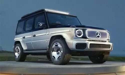 Mercedes Benz EQG concept previews electric G Class SUV