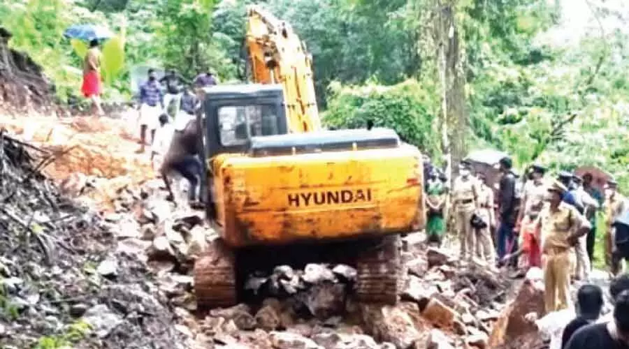 കരിങ്കൽ ക്വാറി പ്രവർത്തനം നാട്ടുകാർ തടഞ്ഞു