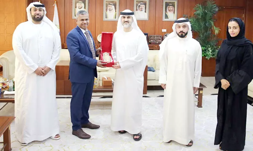 ഇന്ത്യയുമായി വാണിജ്യ സഹകരണം ശക്തിപ്പെടുത്താൻ അജ്മാൻ ഇന്ത്യയുമായി വാണിജ്യ സഹകരണം ശക്തിപ്പെടുത്താൻ അജ്മാൻ