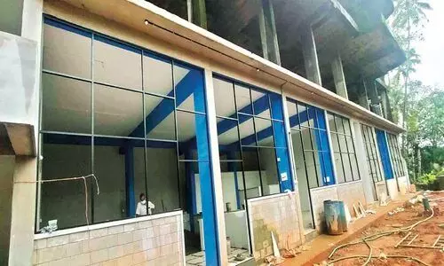 കോട്ടക്കലിലെ വൈദ്യുതി ഓഫിസിന് പുതിയ കെട്ടിടം നിർമാണം പുരോഗമിക്കുന്നു