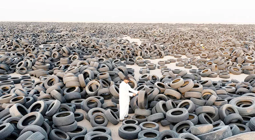 സൽമിയിൽ ടയർ സംസ്കരണം ആരംഭിച്ചു സൽമിയിൽ ടയർ സംസ്കരണം ആരംഭിച്ചു