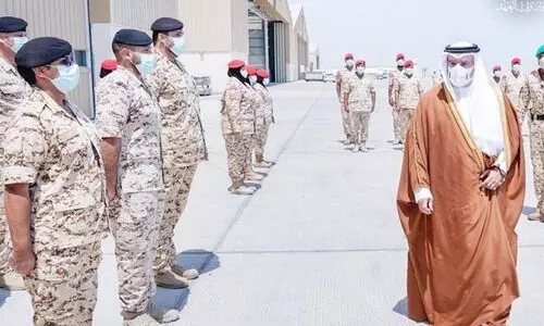 അഫ്​ഗാൻ ദൗത്യത്തിൽ പങ്കാളികളായവരെ കിരീടാവകാശി സന്ദർശിച്ചു