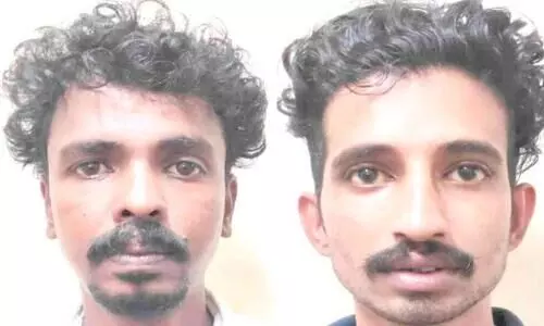 തമിഴ്‌നാട്ടില്‍നിന്ന് ബസില്‍ കടത്തിയ 4.2 കിലോ കഞ്ചാവുമായി യുവാക്കള്‍ അറസ്​റ്റില്‍