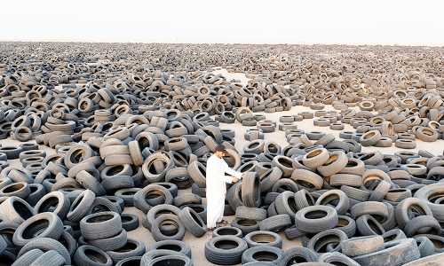 സൽമിയിൽ ടയർ സംസ്​കരണം​ ആരംഭിച്ചു