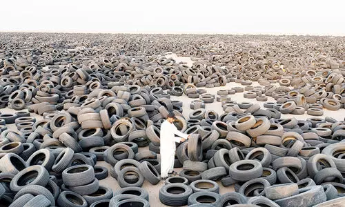 സൽമിയിൽ ടയർ സംസ്​കരണം​ ആരംഭിച്ചു