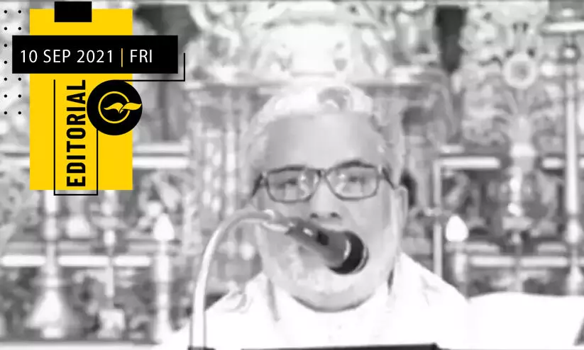 പാലാ ബിഷപ്പിൻെറ പ്രേഷിതവേല