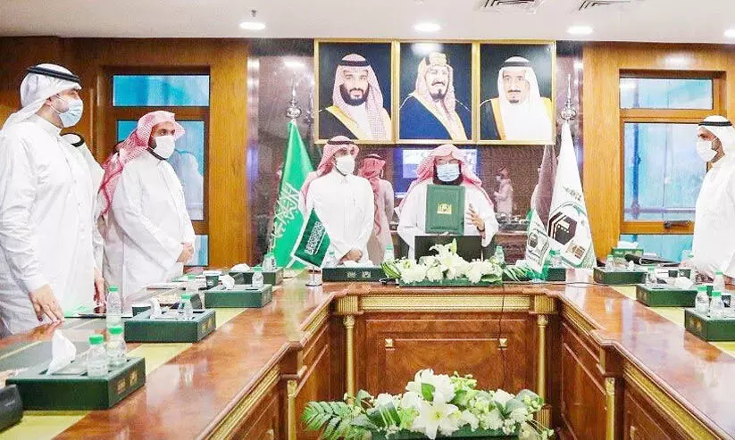 സദ്​യയും ഇരുഹറം കാര്യാലയവും ധാരണപത്രത്തിൽ ഒപ്പുവെച്ചു