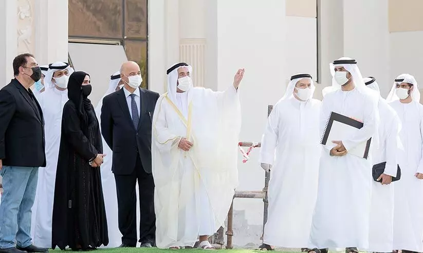 ഖോ​ർ​ഫ​ക്കാ​ൻ സ​ർ​വ​ക​ലാ​ശാ​ല നി​ർ​മാ​ണ​പു​രോ​ഗ​തി ഷാ​ർ​ജ ഭ​ര​ണാ​ധി​കാ​രി വി​ല​യി​രു​ത്തി