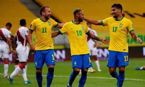 വലകുലുക്കി നെയ്​മറും എവർട്ടണും; വിജയക്കുതിപ്പ്​ തുടർന്ന്​ ബ്രസീൽ