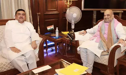 സുവേന്ദു അധികാരി കേന്ദ്ര ആഭ്യന്തര മന്ത്രി അമിത്​ ഷായുമായി കൂടിക്കാഴ്​ച നടത്തി