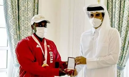 പാരാലിമ്പിക്​സ്​ മെഡലിസ്​റ്റ്​ അബ്​ദുൽ ഖാദിറിന്​ അൽ വജ്​ബ പുരസ്​കാരം