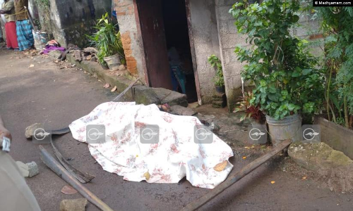 മകള്‍ അമ്മയുടെ തലയില്‍ വെട്ടിയ ശേഷം​ കത്തിച്ചു കൊന്നു