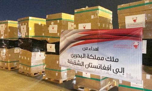 അ​ഫ്​​ഗാ​നി​സ്​​താ​ന്​ വീ​ണ്ടും ബ​ഹ്​​റൈ​െൻറ സ​ഹാ​യം