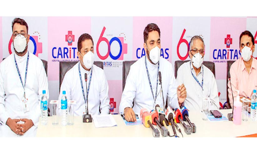 കാരിത്താസ് ആശുപത്രി ഡയമണ്ട് ജൂബിലി നിറവിൽ, ആഘോഷങ്ങൾ നാളെ മുഖ്യമന്ത്രി  ഉദ്​ഘാടനം ചെയ്യും