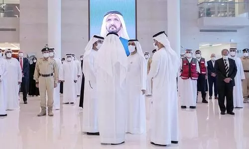 ദു​ര​ന്ത​നി​വാ​ര​ണ സ​മി​തി സു​പ്രീം​ക​മ്മി​റ്റി​യു​മാ​യി ശൈ​ഖ്​ മു​ഹ​മ്മ​ദ്​ ച​ർ​ച്ച ന​ട​ത്തി