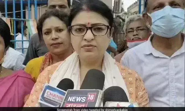 മമതയെ നേരിടാൻ പ്രിയങ്ക; ബി.ജെ.പി സ്ഥാനാർഥിയെ പ്രഖ്യാപിച്ചു