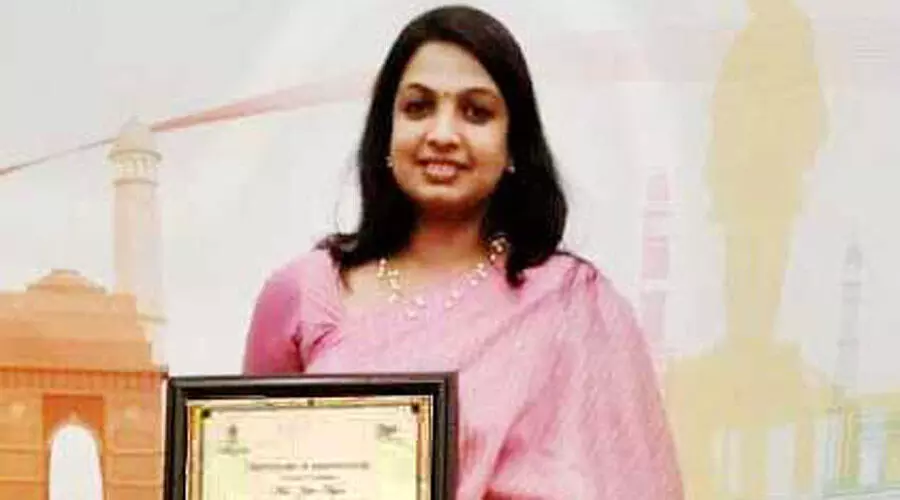 ദുബൈയിലെ അധ്യാപക അവാർഡ് ജിഷ തേജസിന് ദുബൈയിലെ അധ്യാപക അവാർഡ് ജിഷ തേജസിന്