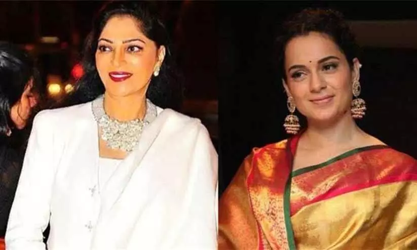 Simi Garewal, Kangana Ranaut Simi Garewal, Kangana Ranaut
