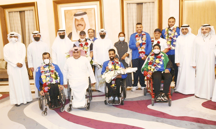 പാരലിമ്പിക്​സ്​ താരങ്ങളെ ആദരിച്ചു