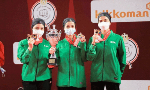 അ​ന്താ​രാ​ഷ്​​ട്ര ക​രാ​ട്ടേ മ​ത്സ​ര​ത്തി​ൽസൗ​ദി വ​നി​ത ടീ​മി​ന് ജ​യം