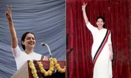 കങ്കണയുടെ തലൈവിക്കെതി​െര എ.ഐ.എ.ഡി.എം.കെ; ചില സീനുകൾ നീക്കം ചെയ്യണമെന്ന്​ ആവശ്യം