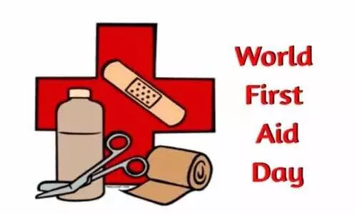 ഇന്ന്​ ലോക പ്രഥമശുശ്രൂഷദിനം; വീ​ട്ടി​ലും വേ​ണം, ഫ​സ്​​റ്റ്​ എ​യ്​​ഡ്​ പ​രി​ശീ​ല​നം