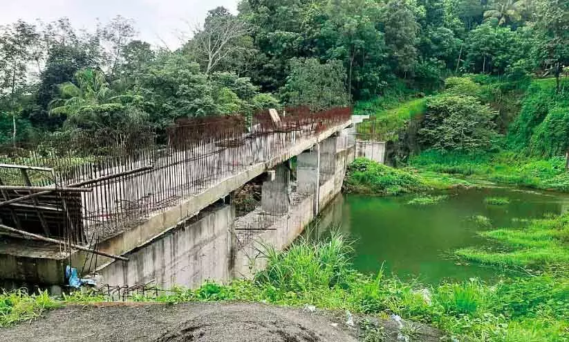 പാലക്കുഴി ജലവൈദ്യുത പദ്ധതി; നിർമാണം നിലച്ചിട്ട് ആറുമാസം